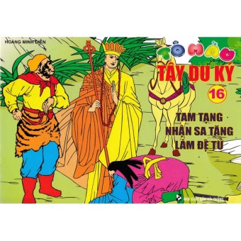 Sách Tô Màu Tây Du Ký - Túi Số 2 (Bộ 10 Cuốn)