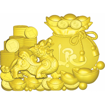 MS07 Tỳ hưu túi lộc