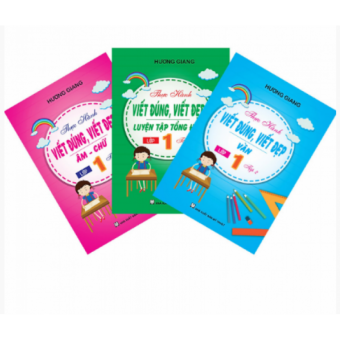 Thực hành Viết đúng , Viết đẹp âm chữ - Vần - Tổng hợp - Tập 1 & 2 & 3