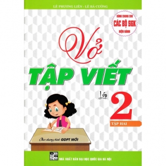 VỞ TẬP VIẾT LỚP 2 ( Tập 1 & 2) 