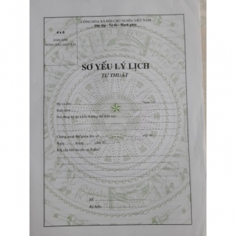 Combo 10 bộ hồ sơ xin việc 