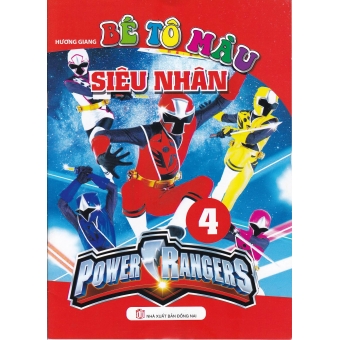 Bé Tập Tô Màu Siêu Nhân tập 4&nbsp;