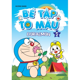 Bé tập tô màu Doraemon tập 5&nbsp;