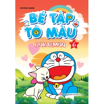 Bé tập tô màu Doraemon tập 6&nbsp;