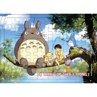 BỘ TRANH LẮP GHÉP 2 TRONG 1 - BÉ TỰ TÔ MÀU 15&nbsp;