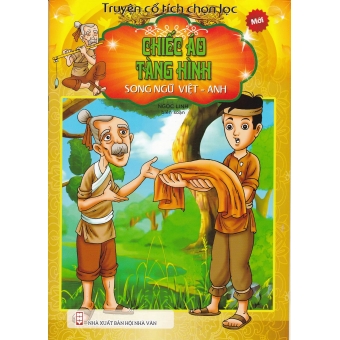 truyện cổ tích chọn lọc Chiếc Áo tàng hình song ngữ Việt - Anh&nbsp;