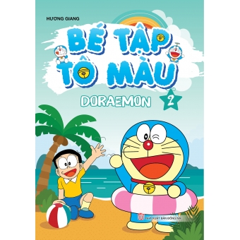 Bé tập tô màu Doraemon tập 2&nbsp;