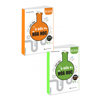 COMBO HÀNH TRÌNH TỪ 0 ĐẾN 9+ PHẦN VÔ CƠ VÀ HỮU CƠ&nbsp;