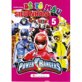 Bé Tập Tô Màu Siêu Nhân tập 5&nbsp;