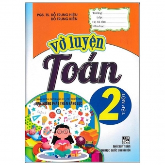 Vở luyện Toán 2 tập 1