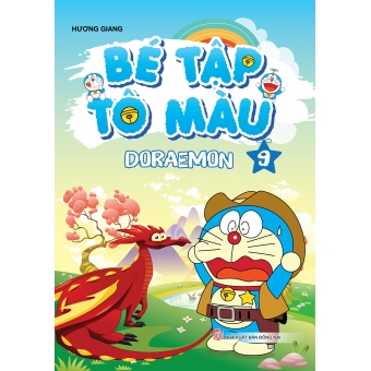 Bé tập tô màu Doraemon tập 9&nbsp;