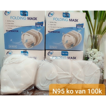 Khẩu trang y tế N95 - khẩu trang TW- N95 ( KT kháng khuẩn  cao cấp )