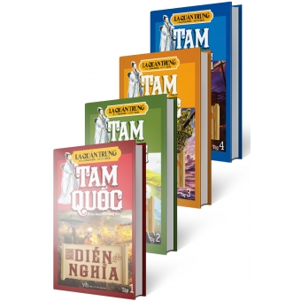 Tam Quốc Diễn Nghĩa Trọn Bộ 4 Tập&nbsp;(Bìa cứng)