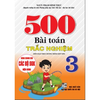 500 bài toán trắc nghiệm lớp 3