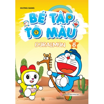 Bé tập tô màu Doraemon tập 8&nbsp;