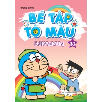 Bé tập tô màu Doraemon tập 10&nbsp;