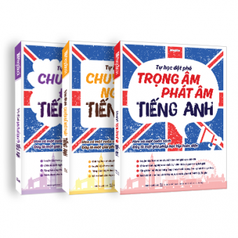 COMBO 3 CUỐN SÁCH TỰ HỌC ĐỘT PHÁ TIẾNG ANH&nbsp;