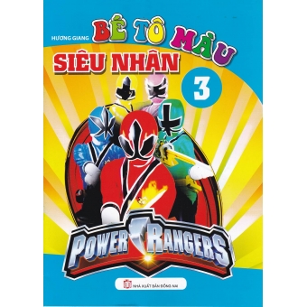 Bé Tập Tô Màu Siêu Nhân tập 3&nbsp;