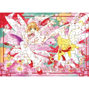 BỘ TRANH LẮP GHÉP 2 TRONG 1 - BÉ TỰ TÔ MÀU 13&nbsp;