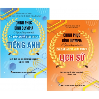Combo Chinh Phục Đỉnh Olympia Có Đáp Án và Giải Thích Tiếng Anh + Lịch Sử