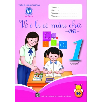Vở Ô Li Có Mẫu Chữ - BĐ - Lớp 1 Quyển 1 (2020)