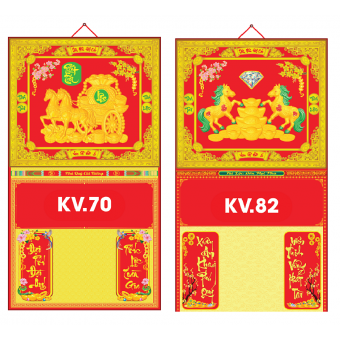 Bìa khung vàng dán nổi KT40x72