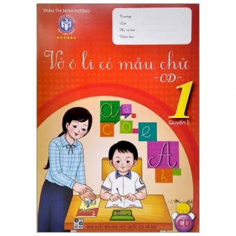  Vở Ô Li Có Mẫu Chữ - CD - Lớp 1 Quyển 1 (2020)