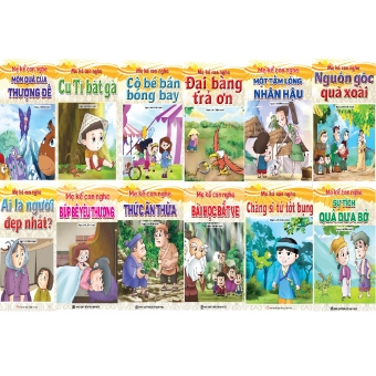 Combo Truyện tranh : Mẹ kể con nghe 12 cuốn