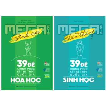  Combo Mega Luyện Đề THPTQG 2019: Hóa - Sinh