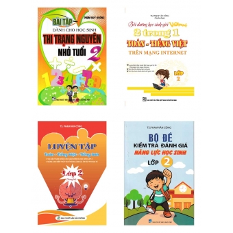 COMBO SÁCH THAM KHẢO VĂN - TOÁN - ANH LỚP 2