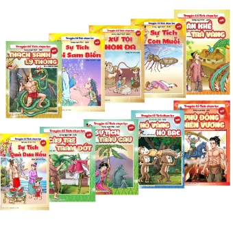 Combo Truyện Cổ Tích Chọn Lọc Song Ngữ Việt Anh