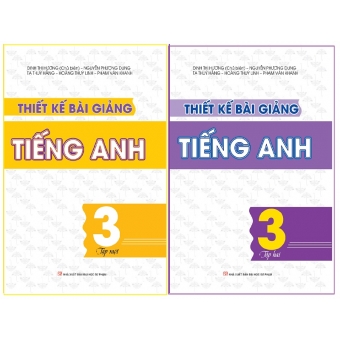 Thiết kế bài giảng Tiếng Anh Lớp 3 - Tập 1 & 2