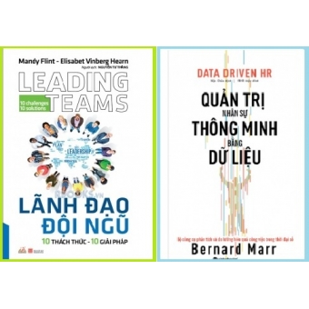 Combo Lãnh Đạo Đội Ngũ 10 Thách Thức 10 Giải Pháp + Quản trị nhân sự thông minh bằng dữ liệu