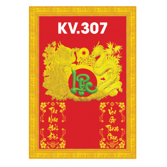 Bìa lịch gỗ cao cấp - khung phù điêu dán chữ 3D lớn , KT 48x68cm