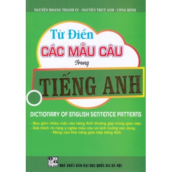 Từ điển các mẫu câu trong Tiếng Anh 