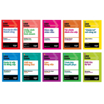 Sách - HBR Guide 2021: Kỹ Năng Quản Lý Chuyên Sâu Từ Harvard Business Review ( Bộ 10 cuốn + tặng kèm boxset)