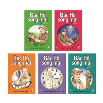 Combo Bác Hồ Sống Mãi (5 cuốn)