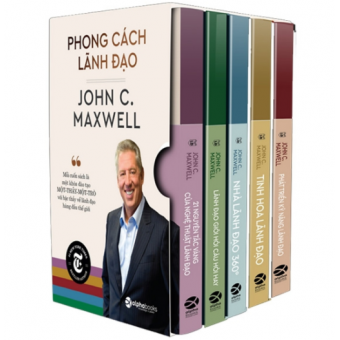 Bộ Sách Lãnh Đạo Phong Cách John C. Maxwell (Bộ 5 Cuốn)